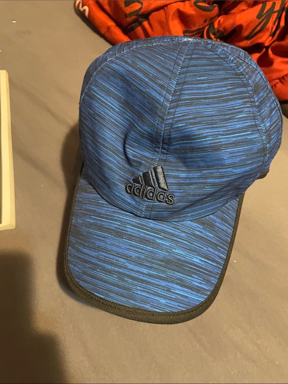 adidas Kids Blue Heathered Performance Cap
